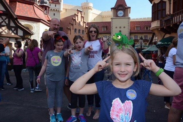 Jenny and Family at Walt Disney World