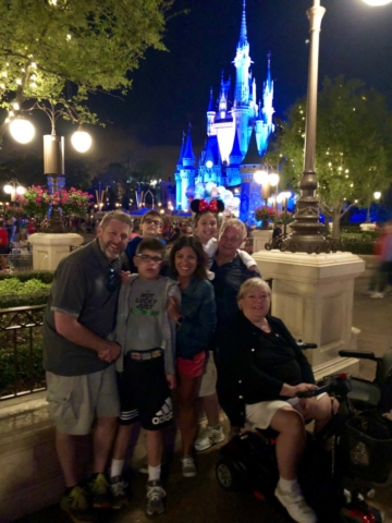 Family night at Walt Disney World