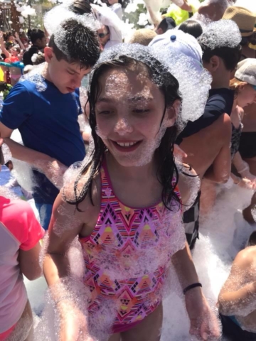 Foam party at Royalton Riviera Cancun